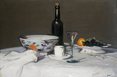 Černá láhev, kolem roku 1905 od Samuel John Peploe