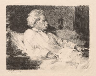 Mark Twain od Samuel Johnson Woolf