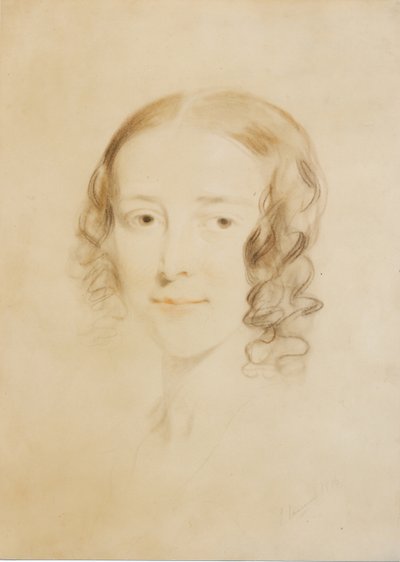 Frances Elizabeth Dickens (Fanny Burnett), 1836 (pastel a pastel na papíře) od Samuel Laurence