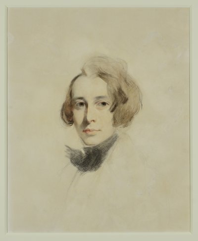 Předběžná skica Charlese Dickense, 1837 od Samuel Laurence