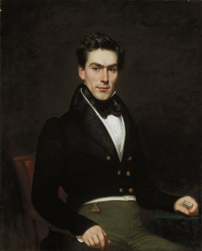 Pan James Mackie, 1830-40 od Samuel Lovett Waldo