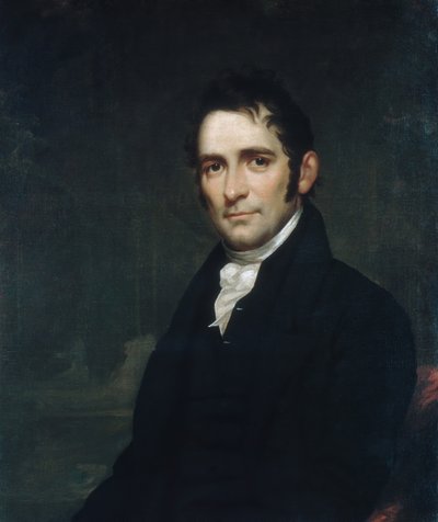 Reverend John Brodhead Romeyn, ca. 1817-20. od Samuel Lovett Waldo