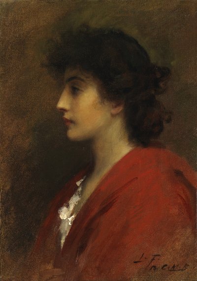 Benátská dívka od Samuel Luke Fildes