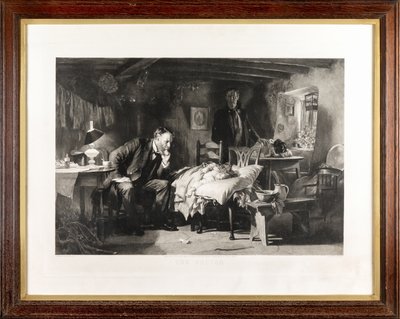 Doktor (hlubotisk) od Samuel Luke Fildes