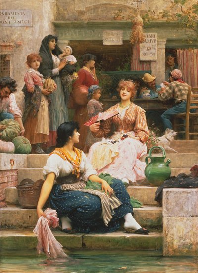 Benátčané od Samuel Luke Fildes