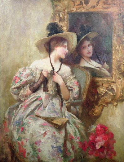 Odrazy (olej na plátně) od Samuel Melton Fisher