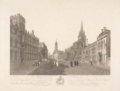 High Street, Oxford od Samuel Middiman