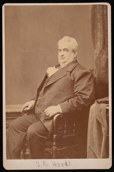 Portrét Dr. T.B. Hood, mezi 1876 a 1880. od Samuel Montague Fassett