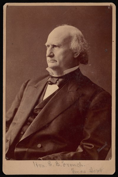Portrét Ezry Bartletta French 1810-1880, 70. léta 19. století. od Samuel Montague Fassett