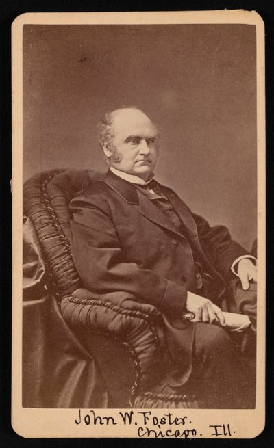 Portrét Johna Wellse Fostera 1815-1873, mezi 1872 a 1873. od Samuel Montague Fassett