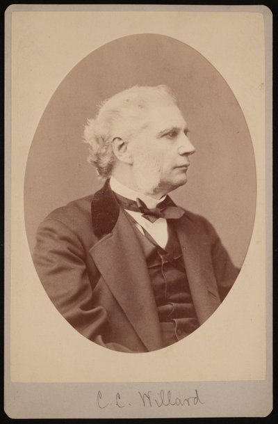 Portrét Josepha Clappa Willarda 1820-1897, 1878. od Samuel Montague Fassett