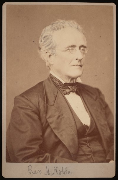 Portrét reverenda Masona Noble 1809-1881, mezi 1876 a 1880. od Samuel Montague Fassett