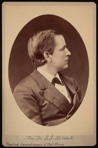 Portrét reverenda Samuela Swaina Mitchella 1839-1919, mezi 1876 a 1880. od Samuel Montague Fassett