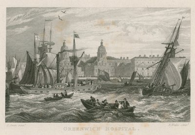 Greenwich Hospital, Londýn od Samuel Owen