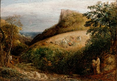 Pastorační scéna, c1833-1835 od Samuel Palmer
