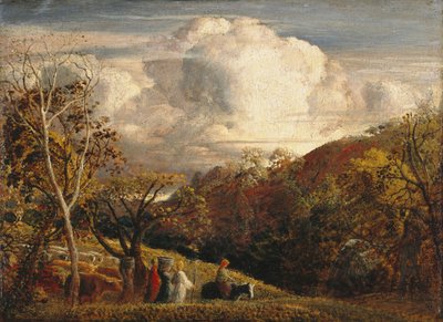Jasný mrak od Samuel Palmer