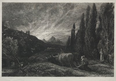 Raný oráč od Samuel Palmer
