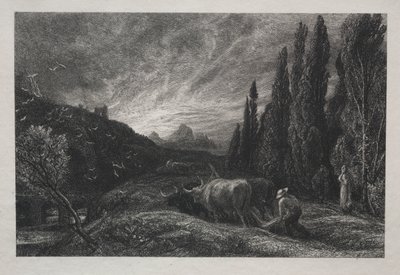 Raný oráč od Samuel Palmer