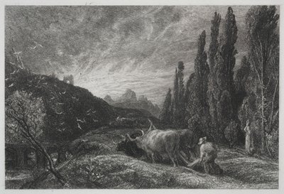 Raný oráč od Samuel Palmer