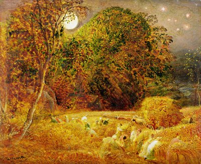 Harvest Moon od Samuel Palmer