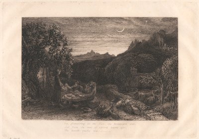 Homeward Star od Samuel Palmer