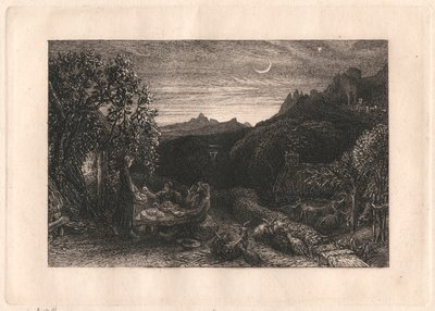 Homeward Star od Samuel Palmer