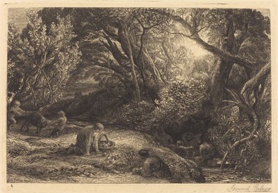 Ráno života od Samuel Palmer
