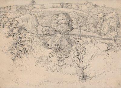The Primitive Cottage, Shoreham od Samuel Palmer