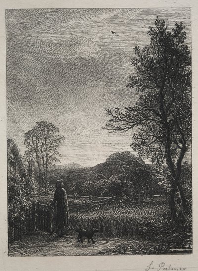 Mrakoplaš, 1850. od Samuel Palmer