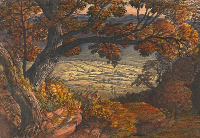 Weald z Kentu od Samuel Palmer