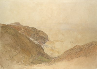 Pohled na Clovelly, Devon, ca. 1848-49. od Samuel Palmer