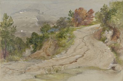Silnice v italské horské krajině od Samuel Palmer