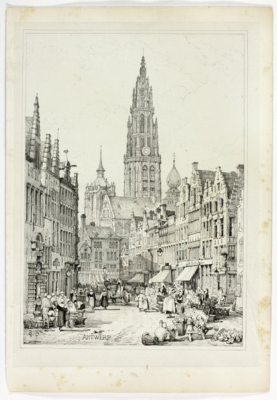Antverpy od Samuel Prout