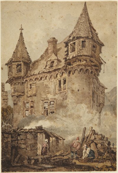 Hrad od Samuel Prout