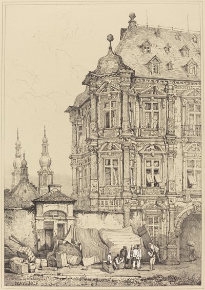Zámek Martinsburg, Mohuč od Samuel Prout