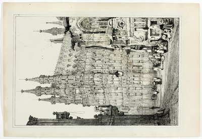 Radnice, Leuven od Samuel Prout