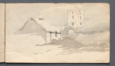 Nákres: Norham od Samuel Prout