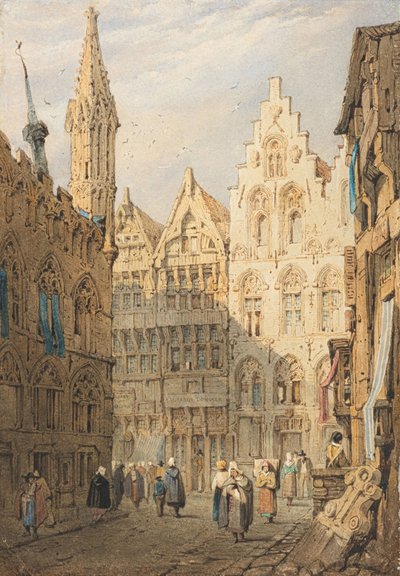 Ypres (akvarel) od Samuel Prout