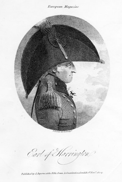 Charles Stanhope, 3. hrabě z Harringtonu, 1804 od Samuel Rawle