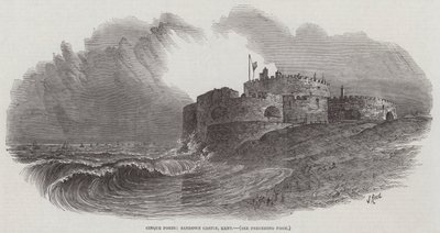 Cinque Ports, hrad Sandown, Kent od Samuel Read