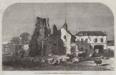 Hougoumont, na poli Waterloo od Samuel Read