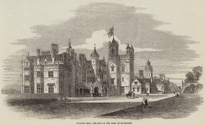 Worsley Hall, sídlo hraběte z Ellesmere od Samuel Read
