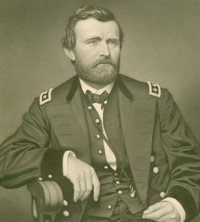 Generál Ulysses S. Grant (oříznuto) od Samuel Sartain