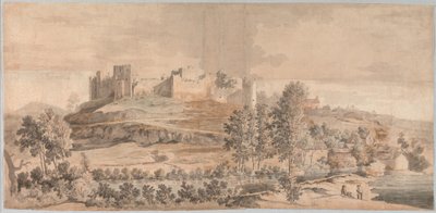 Ludlow Castle od Samuel Scott