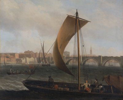 Pohled na Temži s Westminsterským mostem od Samuel Scott