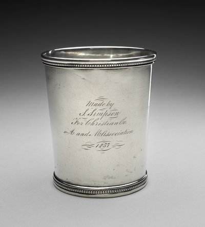 Tumbler, c. 1857 (stříbro) od Samuel Simpson
