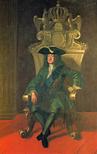 Portrét Fridricha I. Pruského od Samuel Theodor Gericke