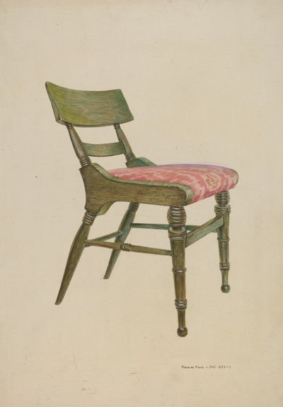 Židle Samuel Chase od Samuel W. Ford