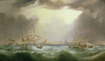 Velká vichřice 6. a 7. ledna 1839, 1882 od Samuel Walters