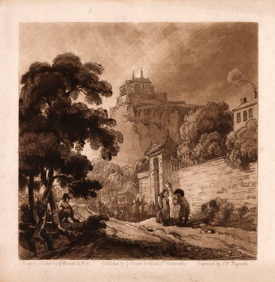 Chateau de Choquer od Samuel William Reynolds